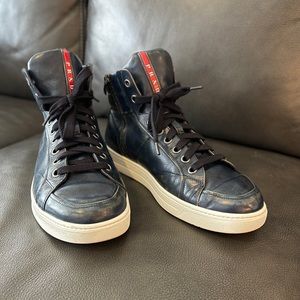 Prada Vitello Vintage Mens Sneaker